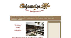 Desktop Screenshot of gehrenalpe.com